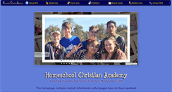 Desktop Screenshot of homeschoolchristianacademy.org